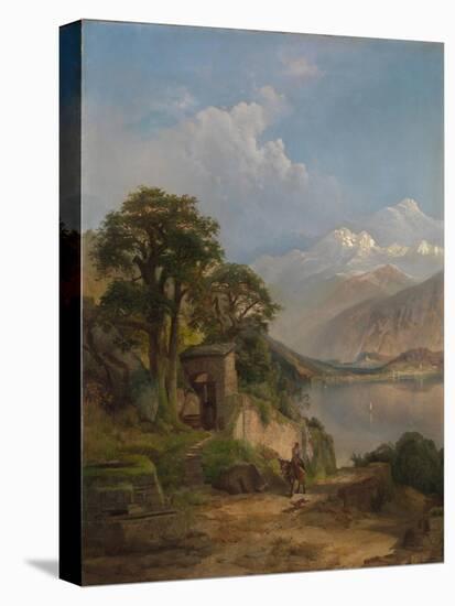 Lake Como, 1867-Thomas Moran-Premier Image Canvas