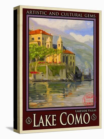 Lake Como Italy 2-Anna Siena-Premier Image Canvas