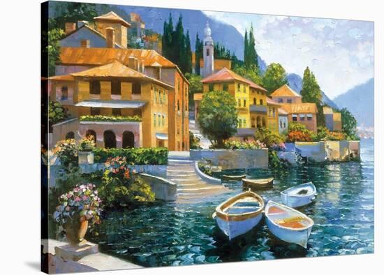 Lake Como Landing-Howard Behrens-Stretched Canvas