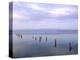 Lake Issyk-Kul at Balikchi, Kyrgyzstan, Central Asia-Upperhall Ltd-Premier Image Canvas