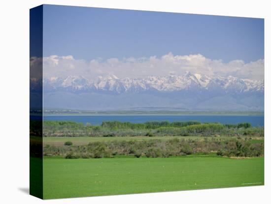 Lake Issyk-Kul, Second Largest Mountain Lake, Kirghizstan (Kyrgyzstan), Fsu, Central Asia, Asia-Gavin Hellier-Premier Image Canvas