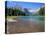 Lake Josephine with Grinnell Glacier and the Continental Divide, Glacier National Park, Montana-Jamie & Judy Wild-Premier Image Canvas