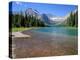 Lake Josephine with Grinnell Glacier and the Continental Divide, Glacier National Park, Montana-Jamie & Judy Wild-Premier Image Canvas