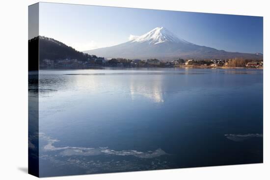 Lake Kawaguchi, Mount Fuji, Japan-Peter Adams-Premier Image Canvas