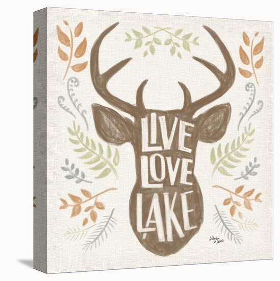 Lake Life III Green-Wellington Studio-Stretched Canvas