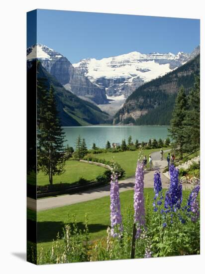 Lake Louise, Banff National Park, UNESCO World Heritage Site, Rocky Mountains, Alberta, Canada-Robert Harding-Premier Image Canvas