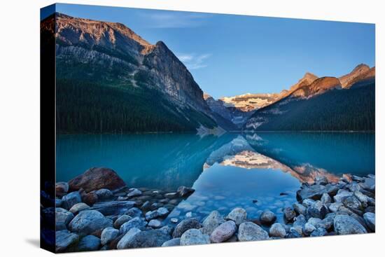 Lake Louise Dawn II-Larry Malvin-Premier Image Canvas