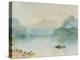 Lake Lucerne: The Bay of Uri, from Brunnen, Circa 1841-2-J. M. W. Turner-Premier Image Canvas