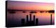 Lake Macatawa at dawn, Holland, Ottawa County, Michigan, USA-null-Premier Image Canvas