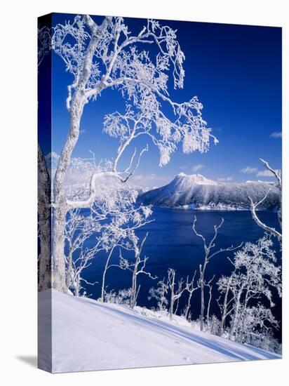 Lake Mashu in Winter-null-Premier Image Canvas