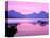 Lake McDonald at Dawn, Glacier National Park, Montana, USA-null-Premier Image Canvas