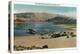Lake Mead, Nevada, Panoramic View of the Boat Landing near Boulder City-Lantern Press-Stretched Canvas