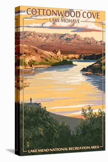 Lake Mohave, Nevada - Lake Mead National Recreation Area - Cottonwood Cove-Lantern Press-Stretched Canvas