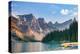 Lake Moraine, Near Lake Louise, Banff National Park, Canadian Rockies-Luis Leamus-Premier Image Canvas