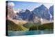 Lake Moraine, Near Lake Louise, Banff National Park, Canadian Rockies-Luis Leamus-Premier Image Canvas