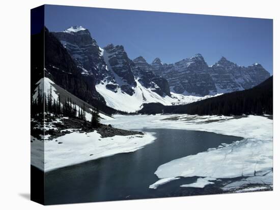 Lake Morraine, Banff National Park, Unesco World Heritage Site, Alberta, Rockies, Canada-Julian Pottage-Premier Image Canvas