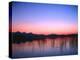 Lake, Mountains, Afterglow-Thonig-Premier Image Canvas
