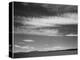 Lake Narrow Strip Of Mts Low Horizon "Yellowstone Lake Yellowstone NP" Wyoming 1933-1942-Ansel Adams-Stretched Canvas