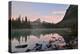 Lake O'hara and Cathedral Mountain at Sunrise, Yoho National Park, Canada-Lijuan Guo-Premier Image Canvas