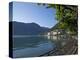 Lake of Lugano, Lugano, Canton Tessin, Switzerland, Europe-Angelo Cavalli-Premier Image Canvas