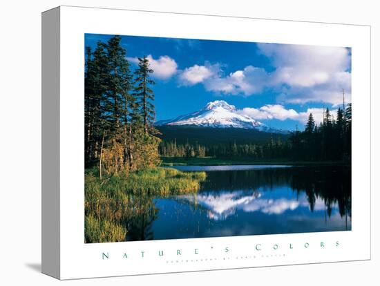 Lake on Mt Hood-unknown unknown-Stretched Canvas