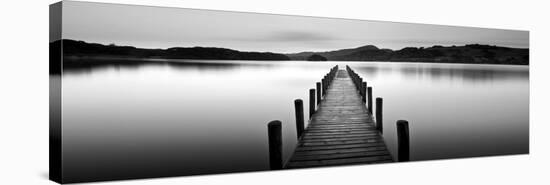 Lake Pier-PhotoINC Studio-Stretched Canvas