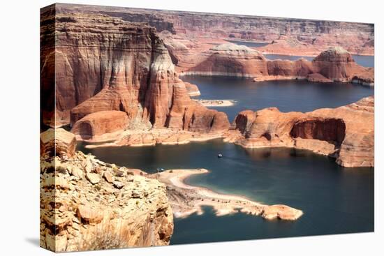 Lake Powell and Glen Canyon in Arizona, USA-videowokart-Premier Image Canvas