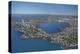 Lake Pupuke, Takapuna, Auckland, North Island, New Zealand-David Wall-Premier Image Canvas