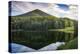 Lake reflections, Peaks Of Otter, Blue Ridge Parkway, Smoky Mountains, USA.-Anna Miller-Premier Image Canvas