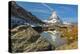 Lake Riffelsee with Matterhorn (4478m), Zermatt, Valais, Swiss Alps, Switzerland-Markus Lange-Premier Image Canvas