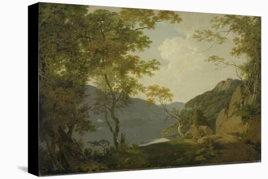 Lake Scene, 1790-Joseph Wright of Derby-Premier Image Canvas