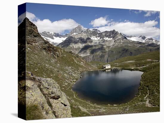 Lake Schwarzsee Near Zermatt, Valais, Swiss Alps, Switzerland, Europe-Hans Peter Merten-Premier Image Canvas