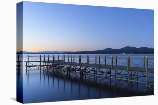 Lake Sevan, early morning, freshwater high-altitude lake, Gegharkunik Province, Armenia, Caucasus, -G&M Therin-Weise-Premier Image Canvas