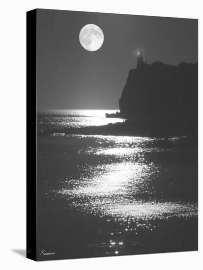 Lake Superior Lighthouse-Gordon Semmens-Premier Image Canvas