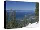 Lake Tahoe and Town on California and Nevada State Line, USA-Adam Swaine-Premier Image Canvas