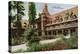 Lake Tahoe, California - Tahoe Tavern Exterior-Lantern Press-Stretched Canvas