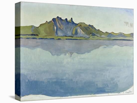 Lake Thun and the Stockhorn Mountains, 1910-Ferdinand Hodler-Premier Image Canvas