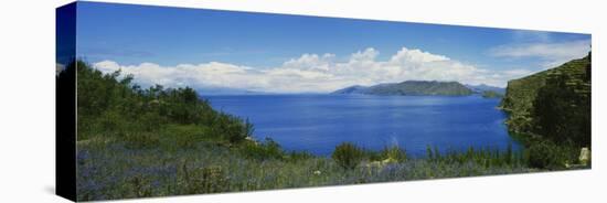 Lake Titicaca, Isla de Sol, Bolivia-null-Premier Image Canvas