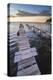 Lake Titicaca Pier at Sunset, Copacabana, Bolivia, South America-Matthew Williams-Ellis-Premier Image Canvas