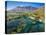 Lake Wakatipu, Kawarau River, and The Remarkables, Queenstown, South Island, New Zealand-David Wall-Premier Image Canvas
