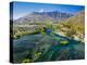 Lake Wakatipu, Kawarau River, and The Remarkables, Queenstown, South Island, New Zealand-David Wall-Premier Image Canvas