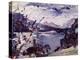 Lake Walchen Surrounded by Mountains, 1925-Lovis Corinth-Premier Image Canvas