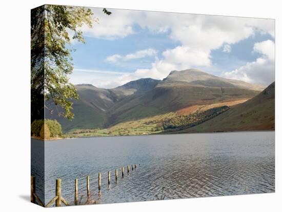 Lake Wastwater with Scafell Pike 3210Ft, and Scafell 3161Ft, Wasdale Valley, Cumbria-James Emmerson-Premier Image Canvas