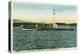 Lake Winnipesaukee, ME - Sandy Island, Boston YMCA Camp Landing View-Lantern Press-Stretched Canvas