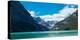 Lake with Canadian Rockies in the Background, Lake Louise, Banff National Park, Alberta, Canada-null-Stretched Canvas