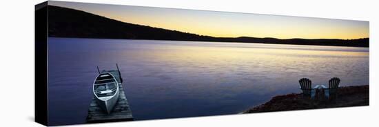 Lakescape Panorama II-James McLoughlin-Premier Image Canvas