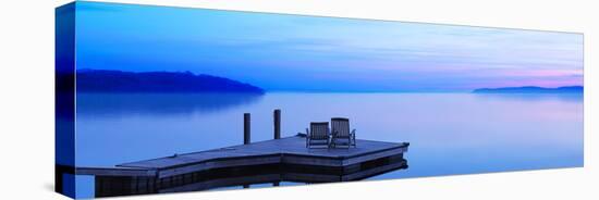 Lakescape Panorama IV-James McLoughlin-Premier Image Canvas