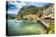 Lakeside Terrace Menaggio, Lake Como, Italy-George Oze-Premier Image Canvas