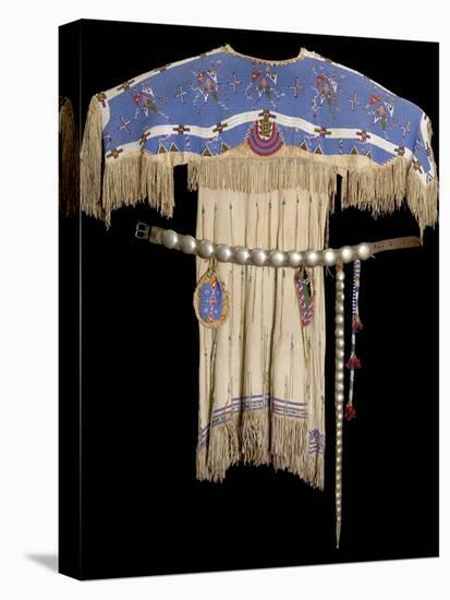 Lakota Beaded Dress-null-Premier Image Canvas