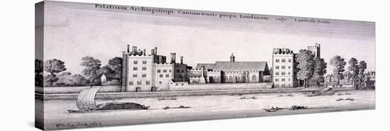 Lambeth Palace, London, 1647-Wenceslaus Hollar-Premier Image Canvas